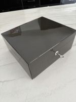Humidor Carbon optik, mit 11 Cohibas Zigarren