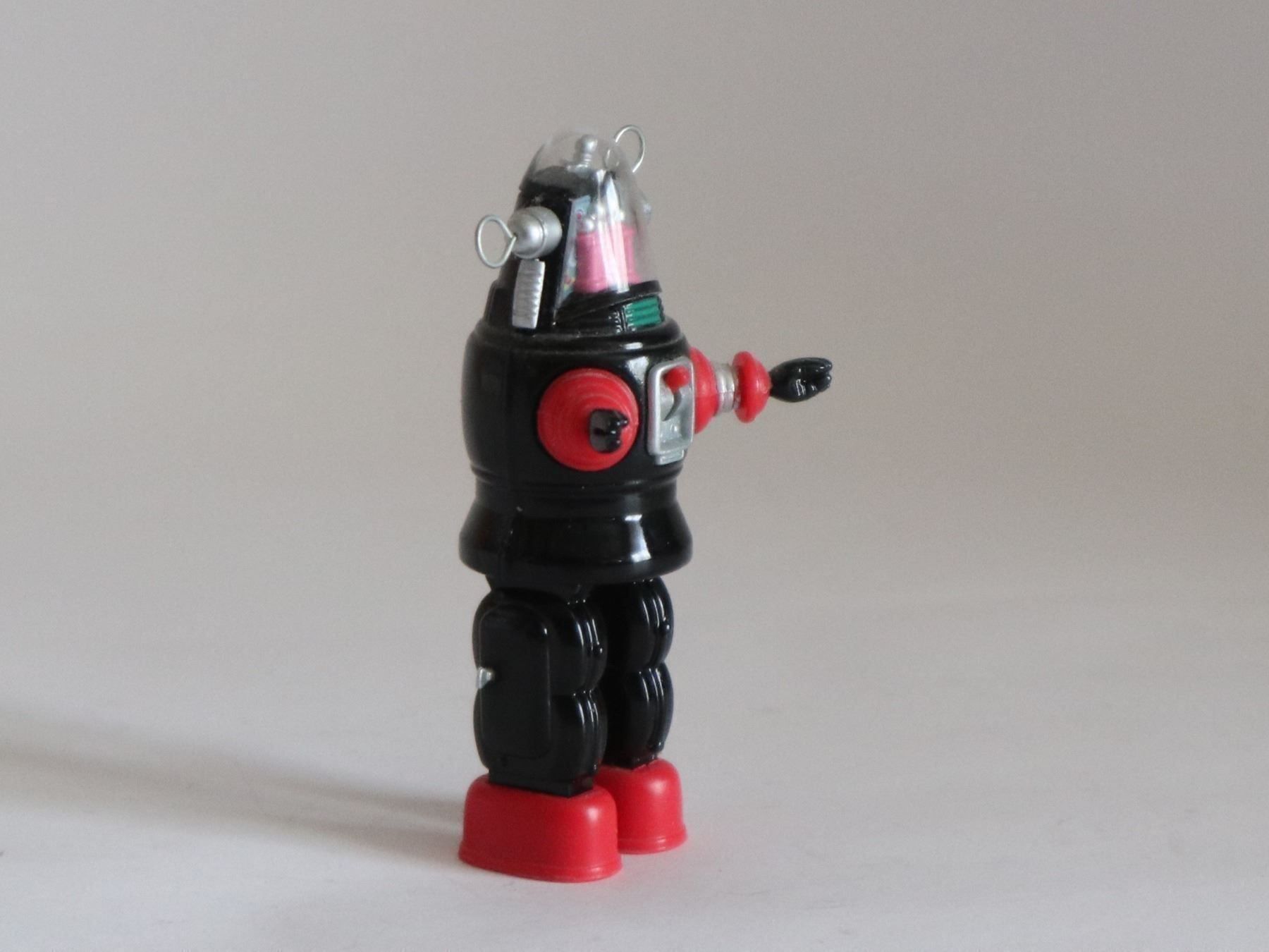 Statuette: Mini Roboter "Mechanized Robby Robot" Metall Robby Robot – Nuovo e nell'imballaggio originale da Eschenbach SG venduto da Astalavista 1