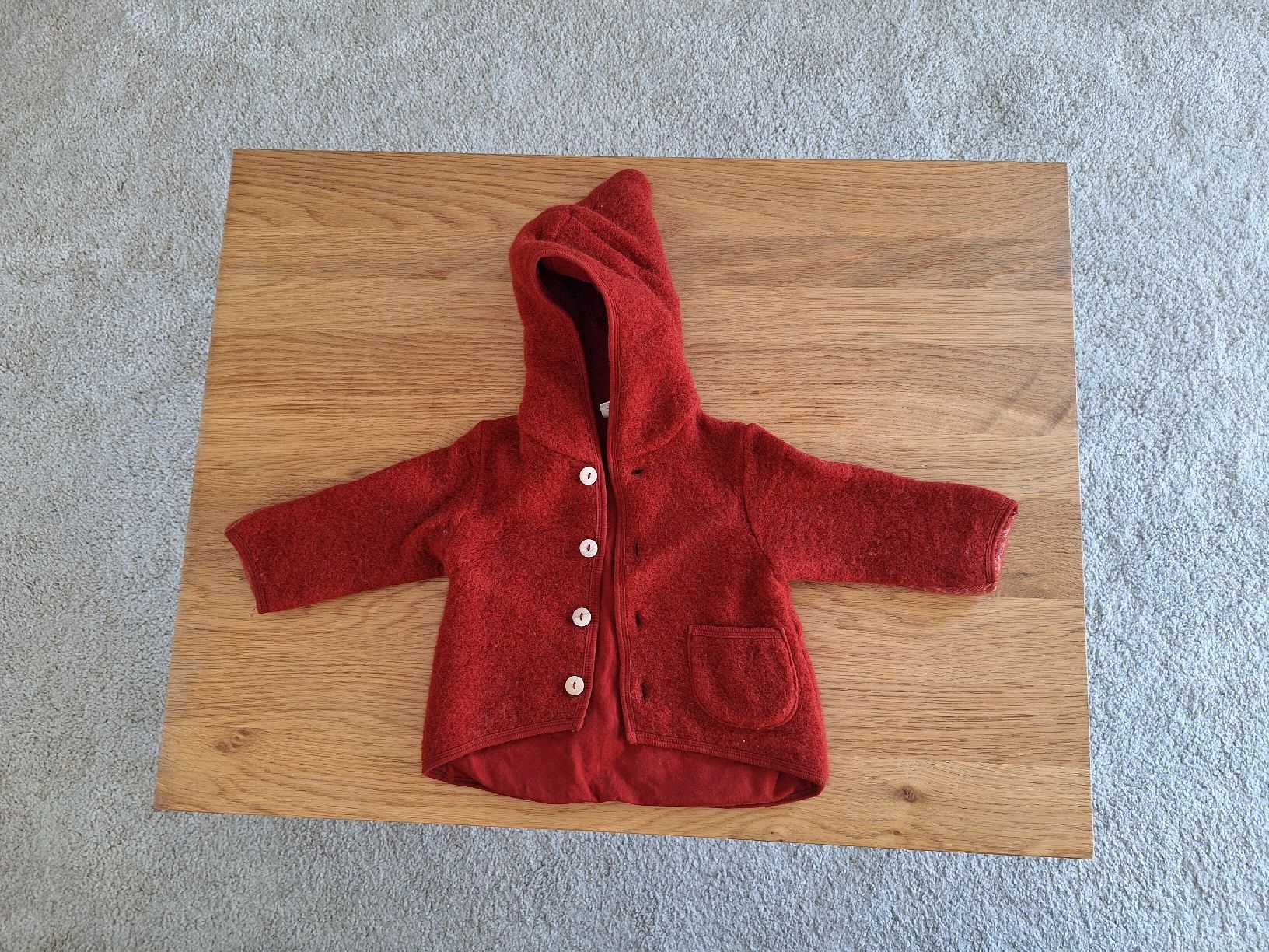 Giacche & Cappotti: Wollfleece Jacke 62/68 – Usato da Bad Zurzach venduto da han_5znm