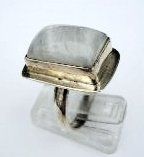 Anelli: Mondstein Silber Ring – Nuovo (secondo la descrizione) da Zürich venduto da Benedikt21 1