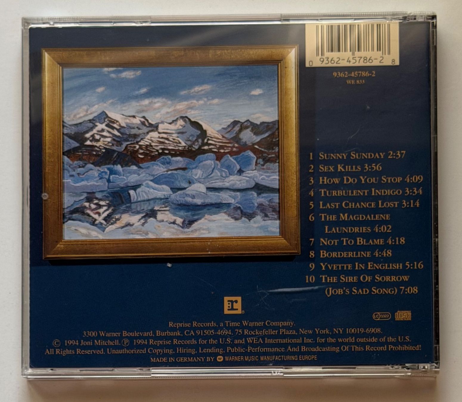 CDs: Joni Mitchell / Turbulent Indigo – Gebraucht aus Näfels von rottabi 1