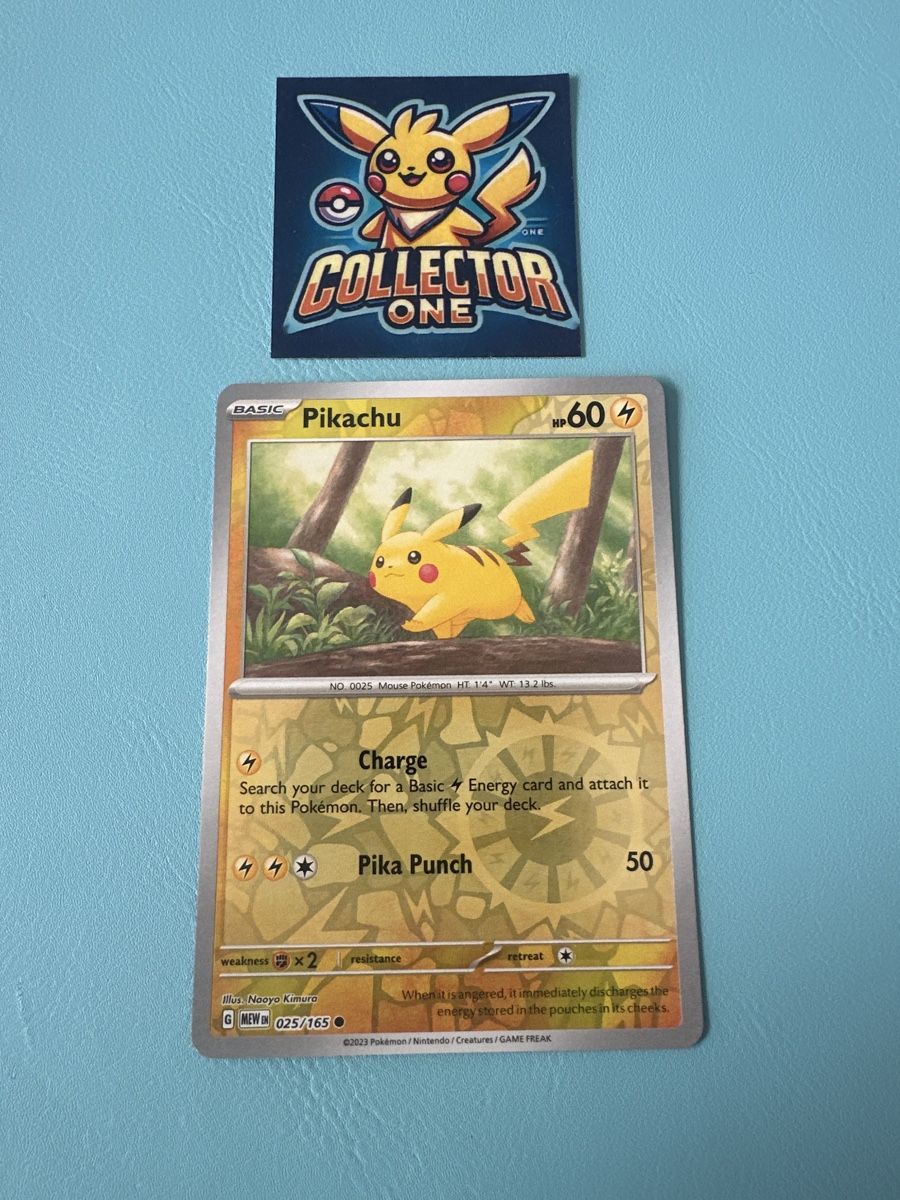 Pokémon Carte collezionabili: Pokemon Pikachu Reverse Holo 151 Top Artwork – Usato da Lommiswil venduto da CollectorOne