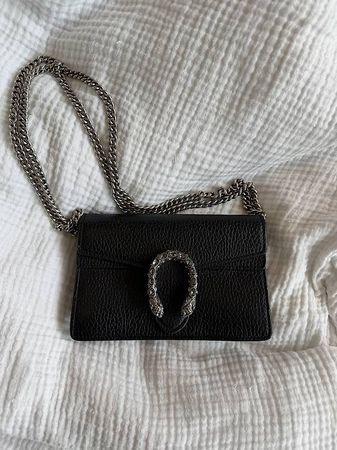 Gucci Dionysus Super Mini Bag Schwarz Top Zustand