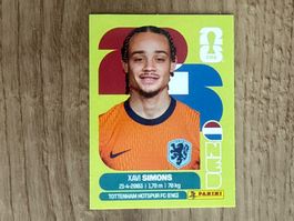 Panini FIFA WM 2026 Sticker Xavi Simons NED 15