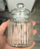 Süesses Glas zum Befüllen, vielseitig verwendbar, neuwertig
