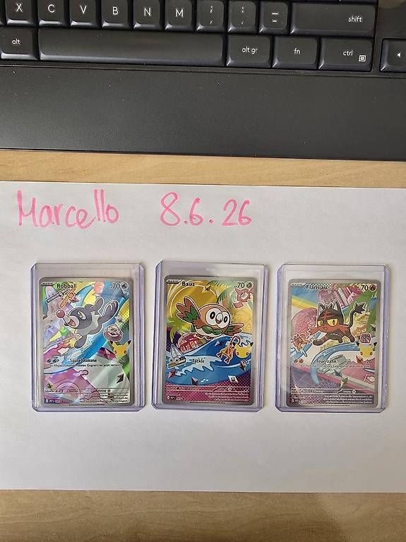 Pokémon Carte collezionabili: Pokemon First Partner Alola Starter DE – Usato da Dörflingen venduto da PURGE