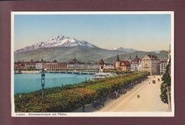 LUZERN - Schweizerhofquai - Pilatus