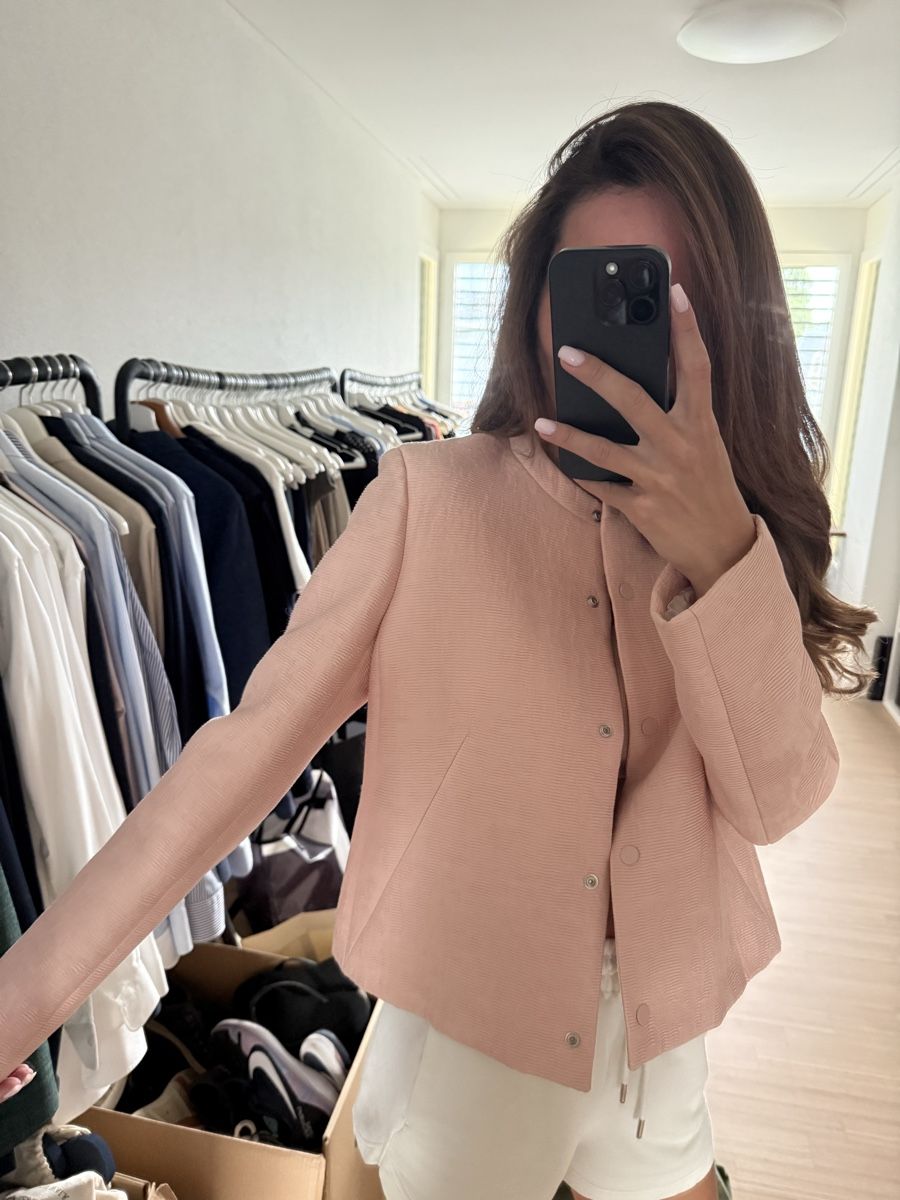 Sandro Vestes: Sandro light pink Jacket size XS-S – Neuf (Voir description) à Zürich par llor.dell 2