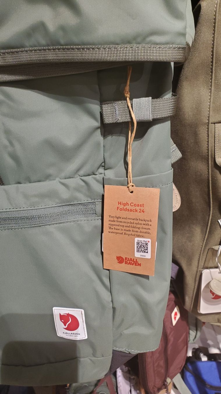 Fjällräven Zaini: Fjällraven Foldsack 24l, blau – Nuovo (secondo la descrizione) da Interlaken venduto da mar_65xg 2