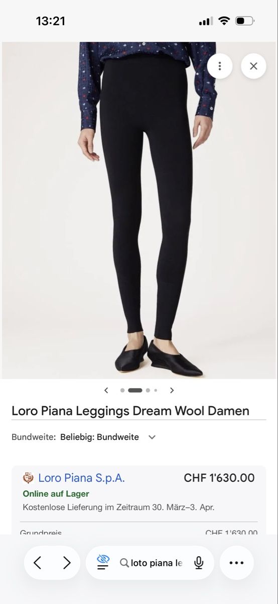 Leggings: Loro Piana Leggins – Usato da Reinach AG venduto da MineD 1