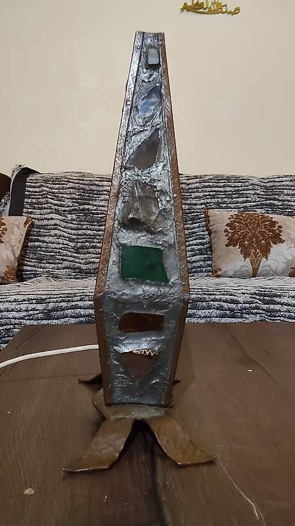 Lampade: Handgemachte Edelstein-Lampe – Usato da Bülach venduto da Bella92