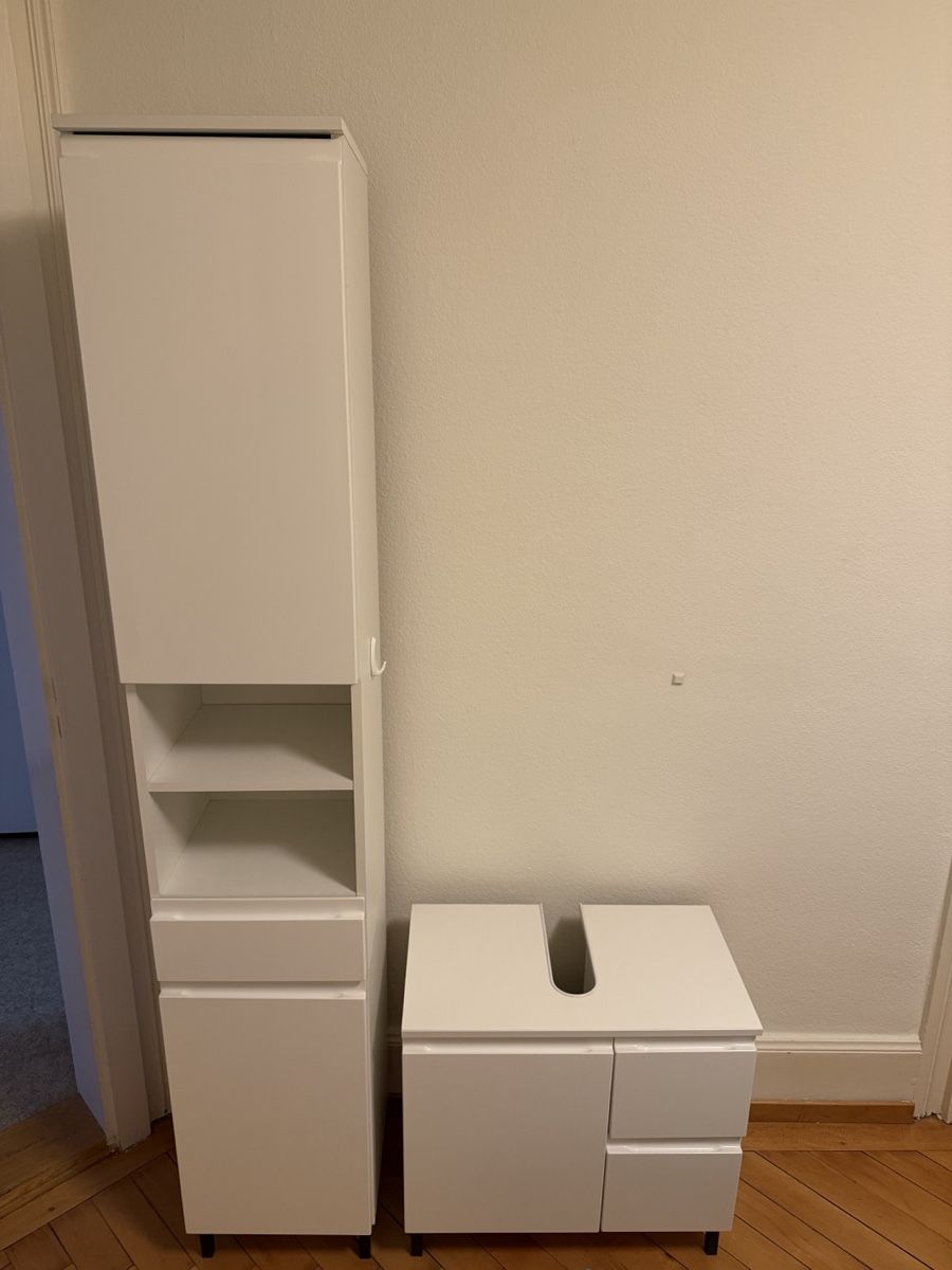 Mobili per bagno: Badezimmermöbel Set weiss gebraucht – Usato da Zürich venduto da Max0509