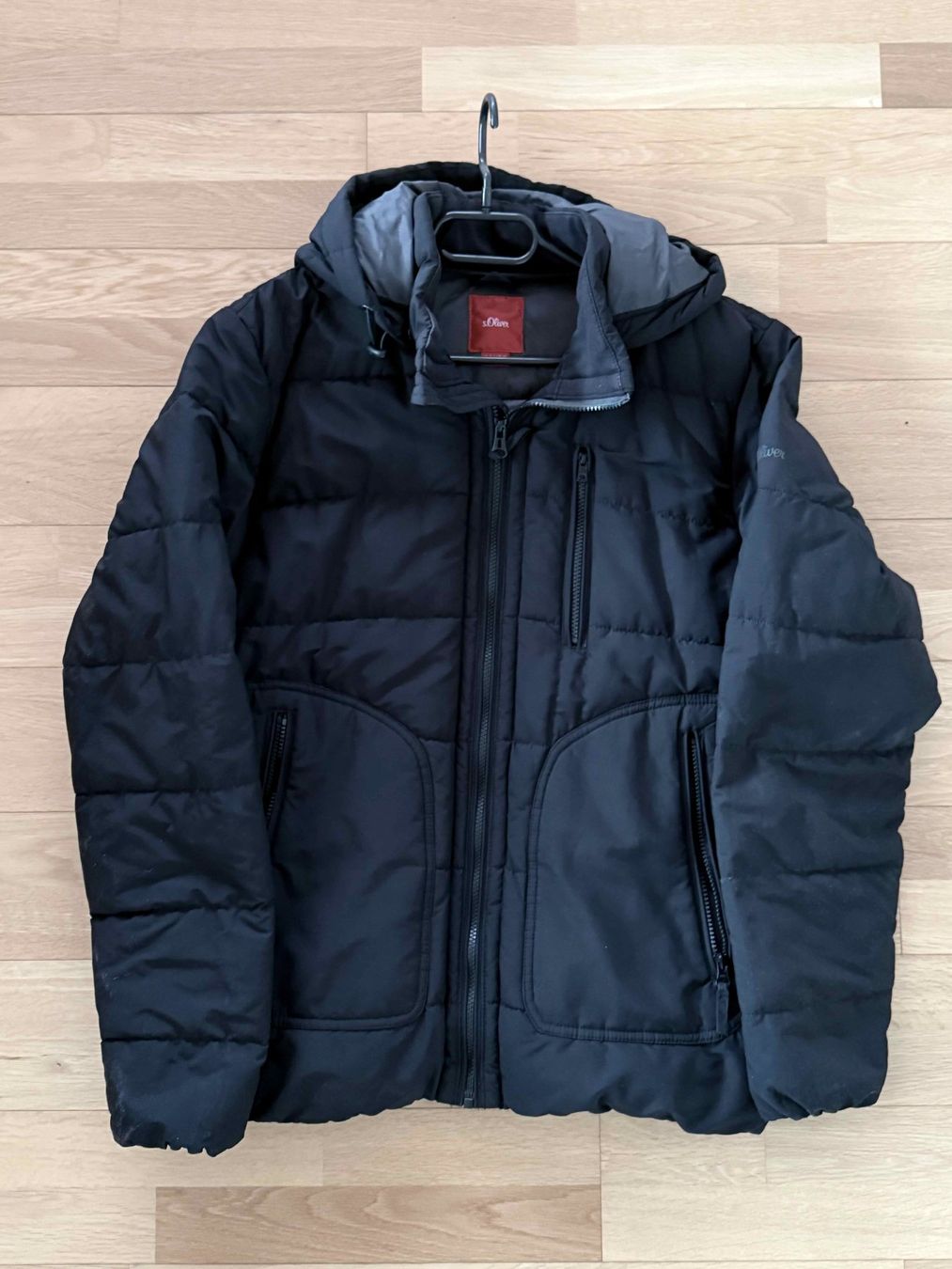 Giacche: s.Oliver Herren Winterjacke schwarz - Grösse L – Usato da Sempach venduto da alsas 3