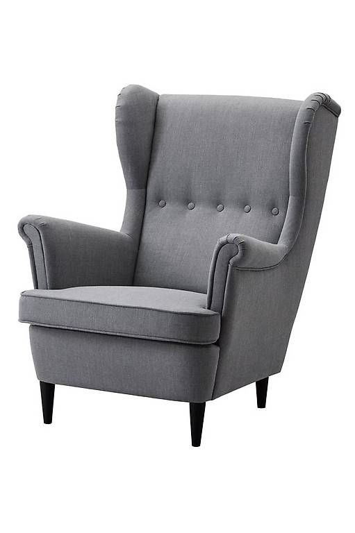 Poltrone: Ikea Strandmon Ohrensessel Anthrazit Grau – Usato da Kloten venduto da boj_lnx2