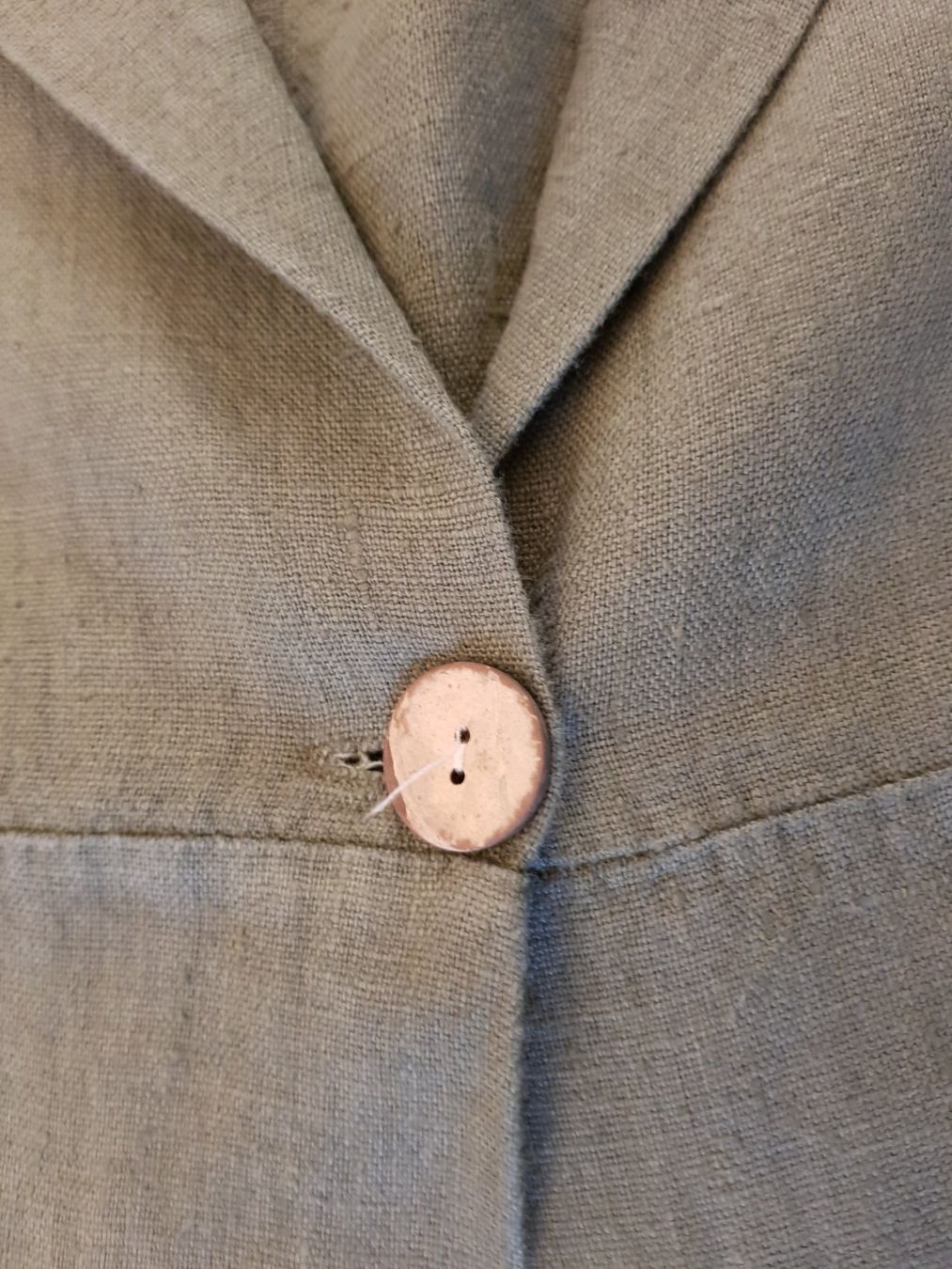 Jacken: Veste en lin épais, taille 2 neuve – Neu (gemäss Beschreibung) aus Veyrier von sosozizou 3