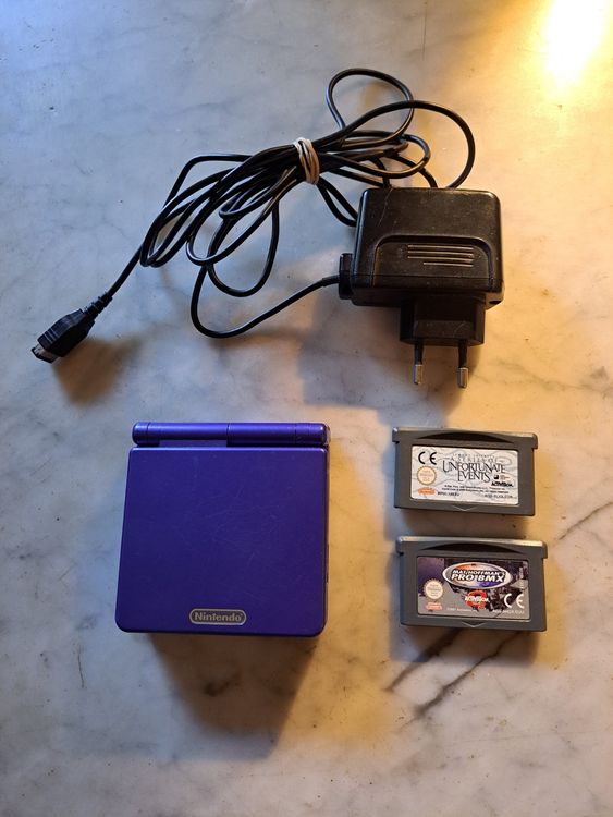 Gameboy advance sp + jeux (Gebraucht) in Plan-les-Ouates für CHF 112 ...