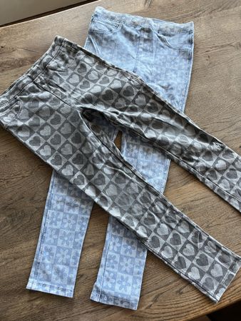 Leggings von Zara, 2 Stk. Gr. 134