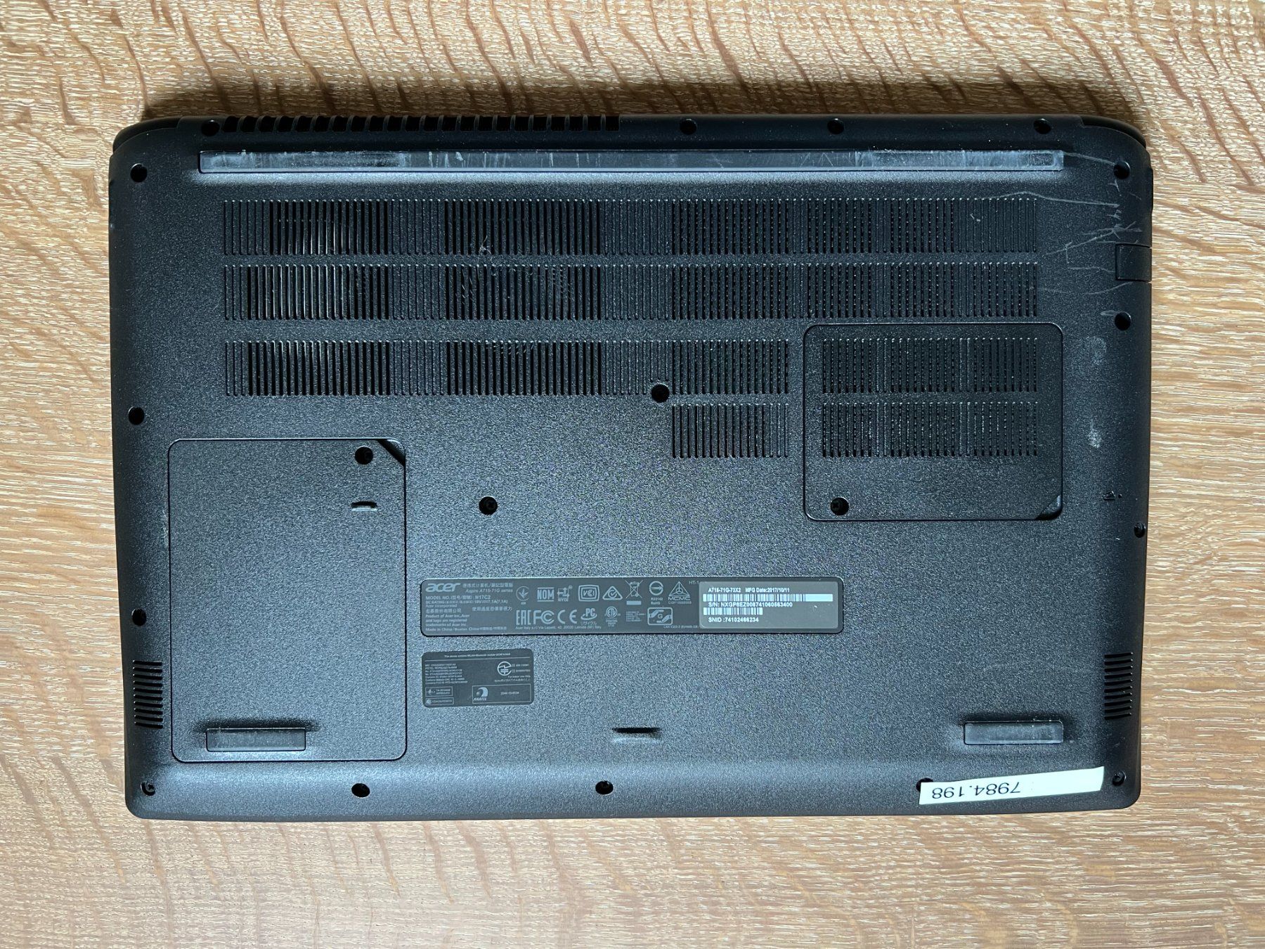 Acer Portables: Acer Laptop Aspire 7 – D'occasion à Illnau par Hansj1818 7
