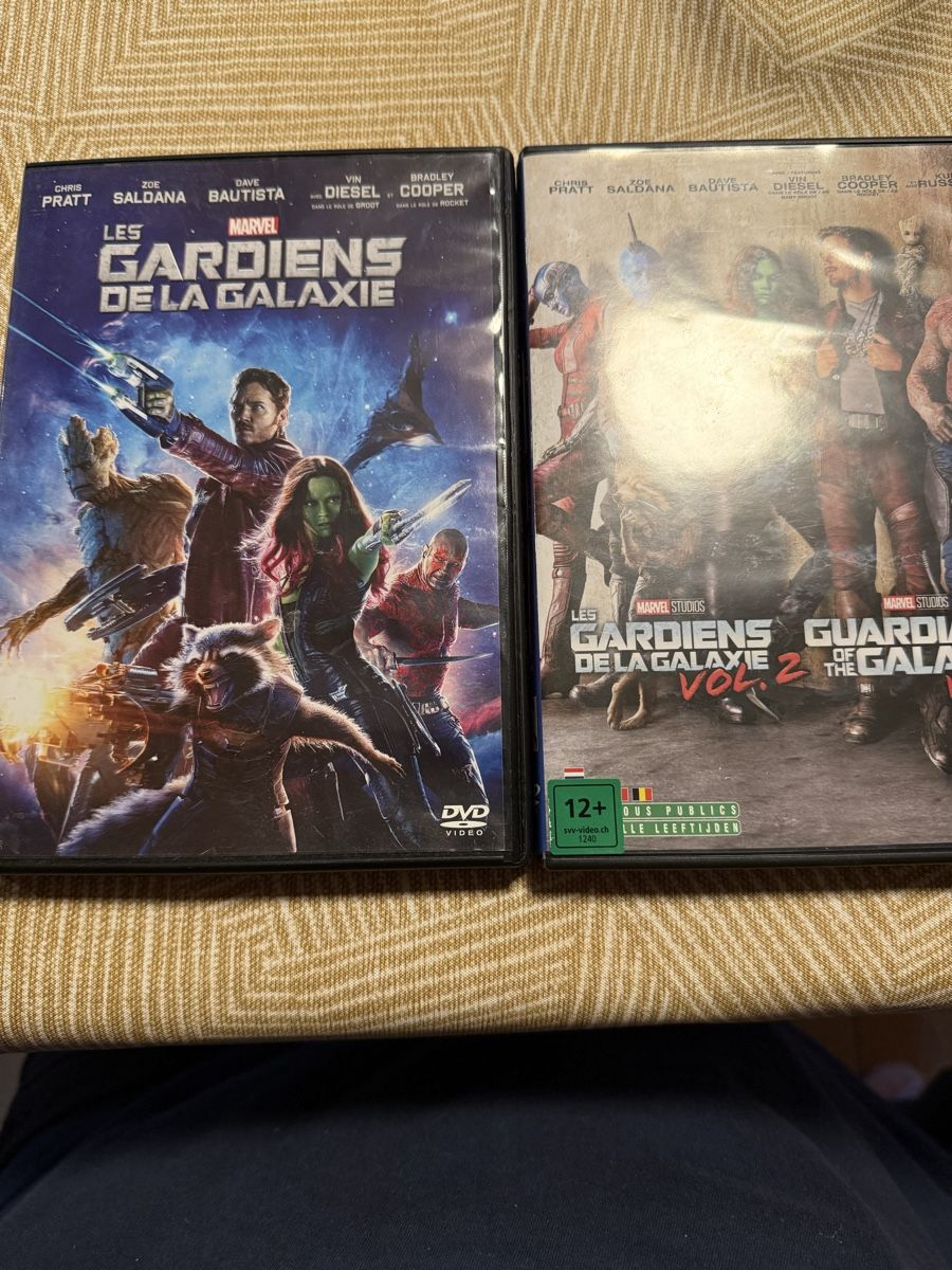 Tutti i DVDs: Les Gardiens de la Galaxie 1 et 2 – Usato da Troinex venduto da grigri2020