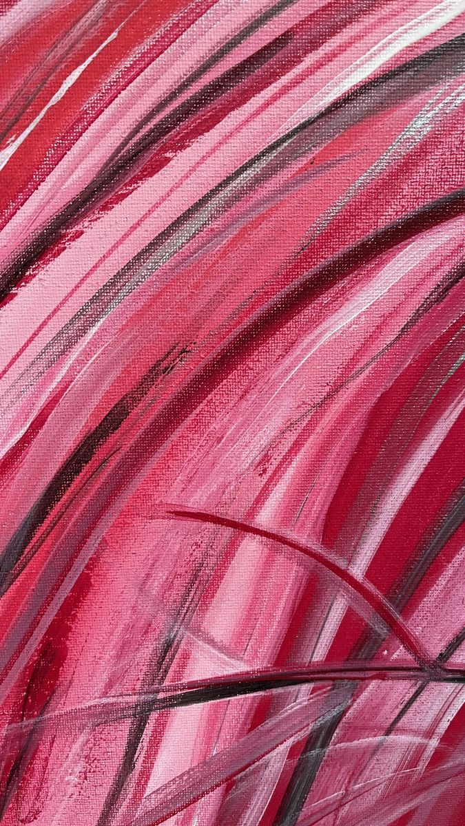 Gemälde: Abstraktes Acrylbild "Pink Flow" – Neu (gemäss Beschreibung) aus Hochdorf von Jasminurschel 4