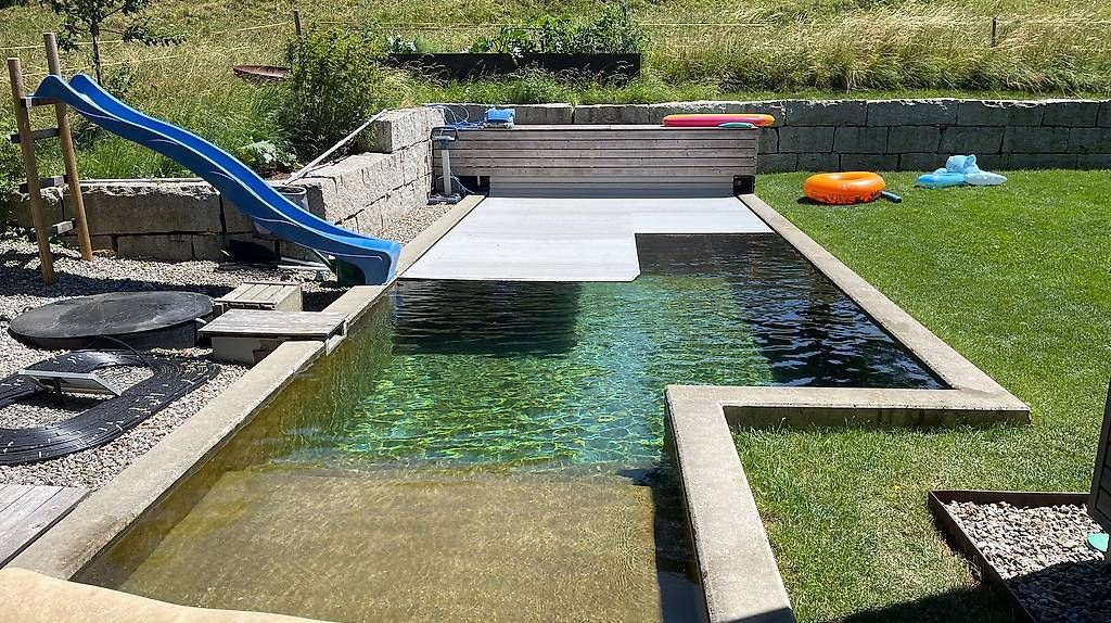 Altro Materiale elettrico: Automatische Poolabdeckung mit Fernbedienung – Usato da Busswil/BE venduto da roger220673 3