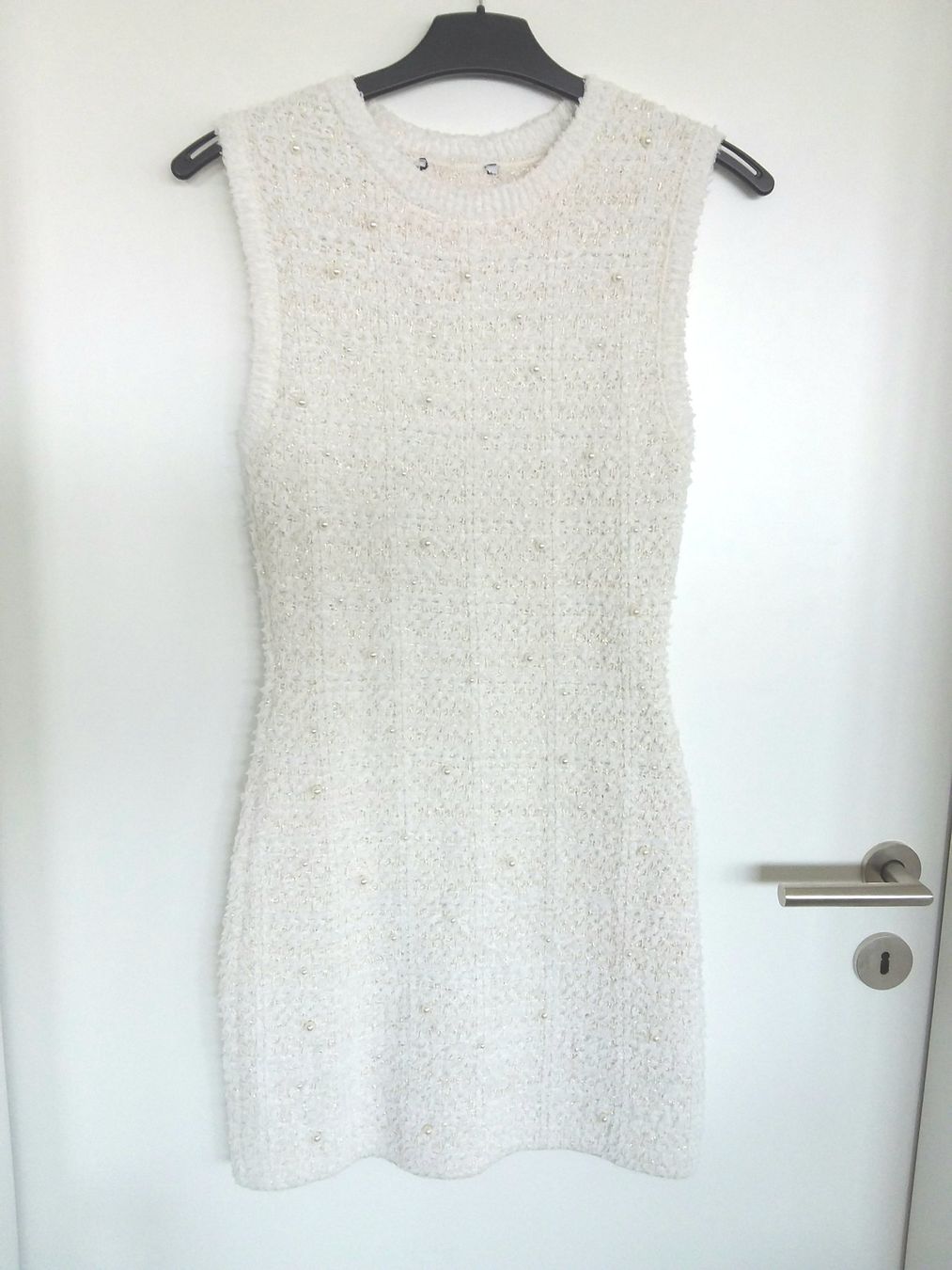 Zara Vestiti: ZARA Strickkleid mit Perlen, Gr XS – Usato da Uitikon Waldegg venduto da Risibisi7