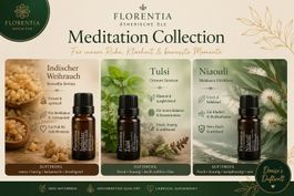 Meditation Collection | Weihrauch, Tulsi & Niaouli | 3 x 5 m