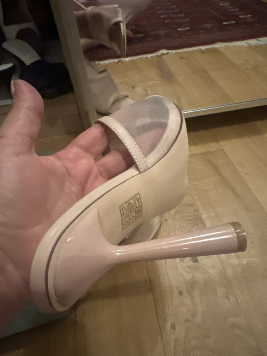 Scarpe da donna: Slingback heels beige size 38 – Nuovo (secondo la descrizione) da Bouveret venduto da dou_g8q7 7