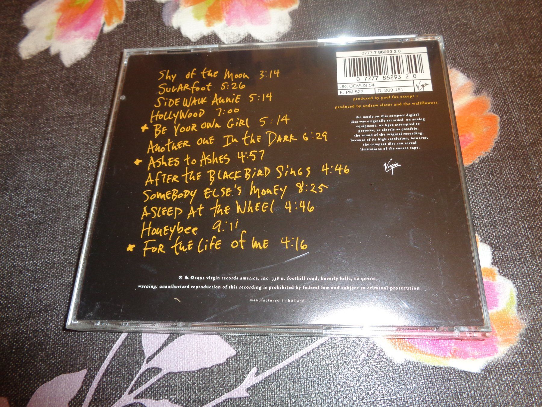 CD: The Wallflowers -The Wallflowers CD – Usato da Olten venduto da Disc-Ausverkauf 1
