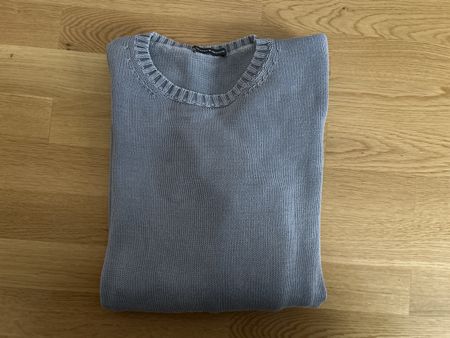 Brandy Melville Oversized Knit Sweater - Light Blue☁️ 49
