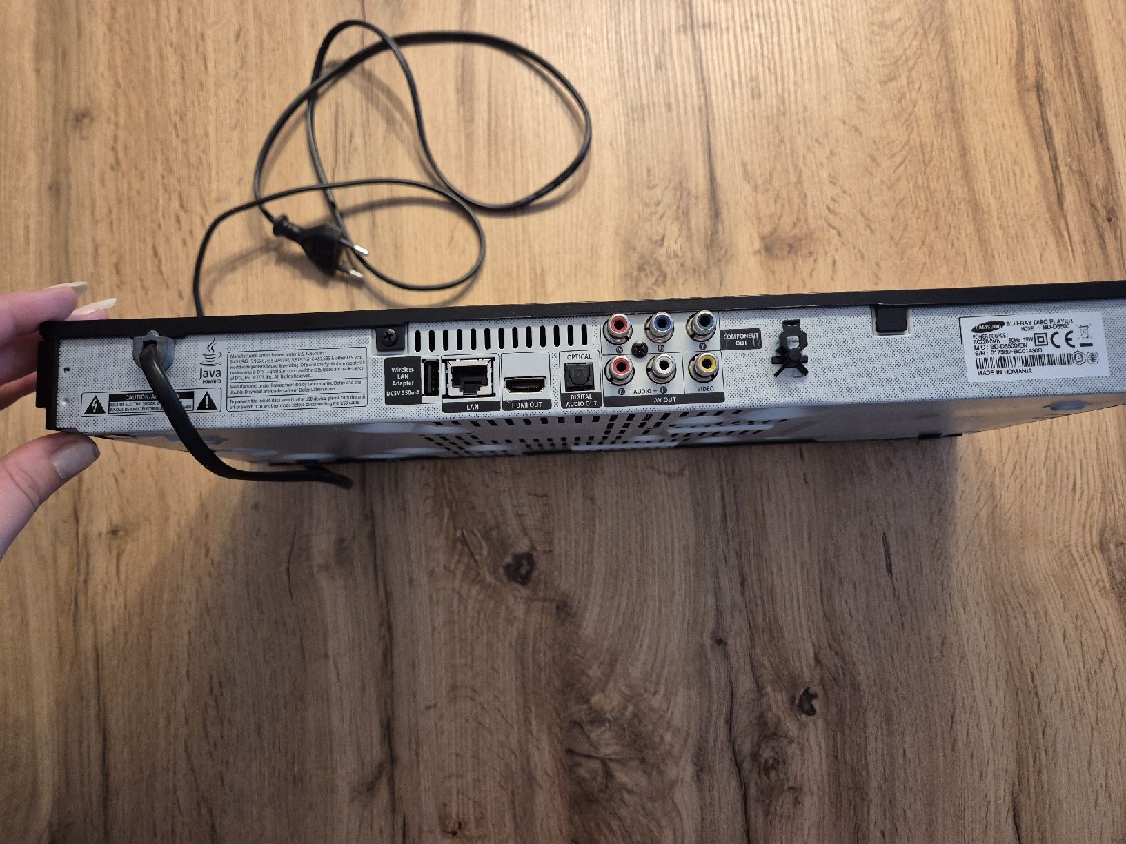Samsung Multimediaplayer & Streamer: Samsung Bluray Player – Gebraucht aus Waltenschwil von ninakottmann 3