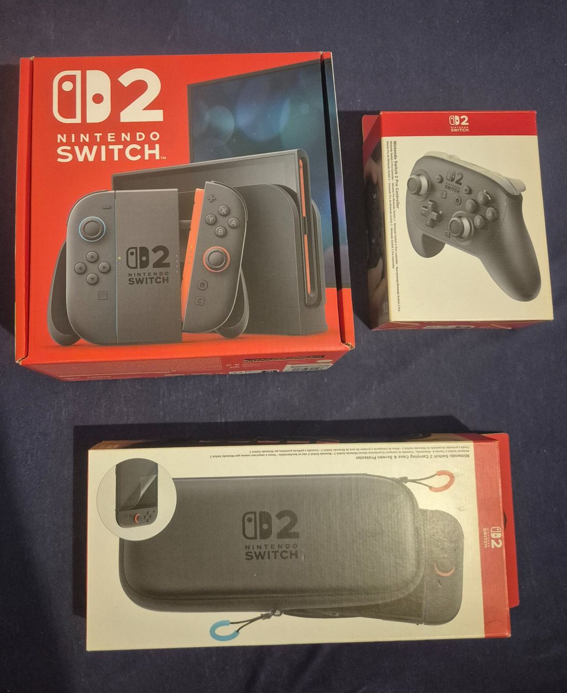 Nintendo Konsolen: Nintendo Switch 2 + Pro Controller 2 + 3 Spiele – Neu (gemäss Beschreibung) aus Hefenhofen von sch_fm65 3