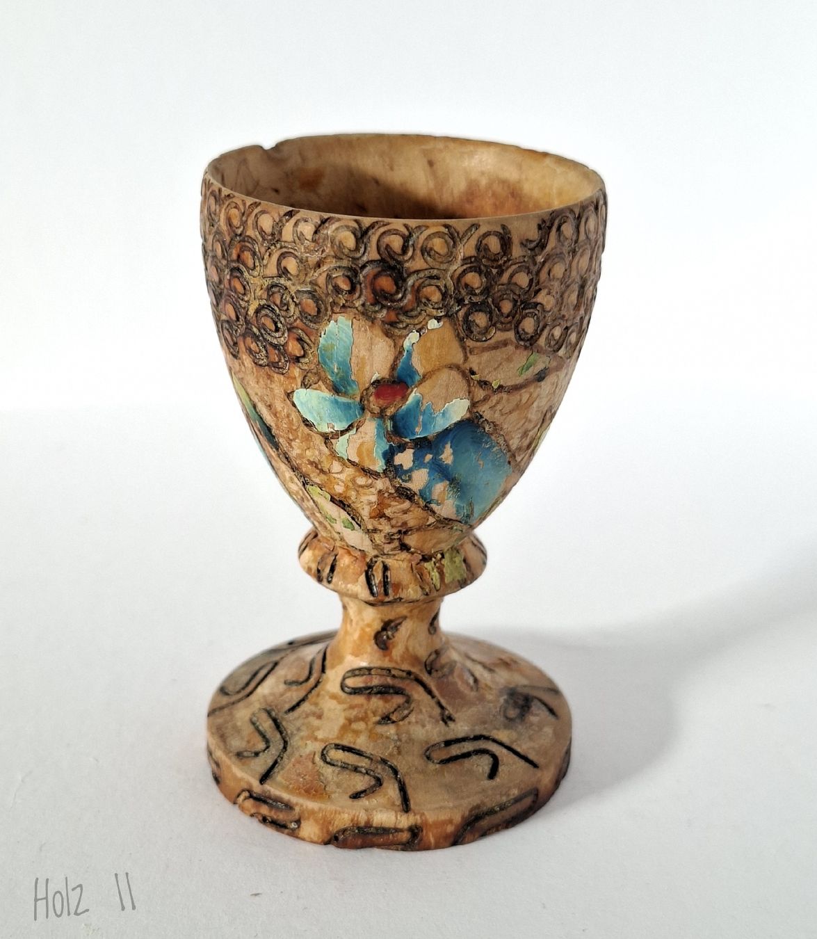 Altre Stoviglie: Wunderschöner vintage Eierbecher aus Holz – Usato da Dietikon venduto da Magi2