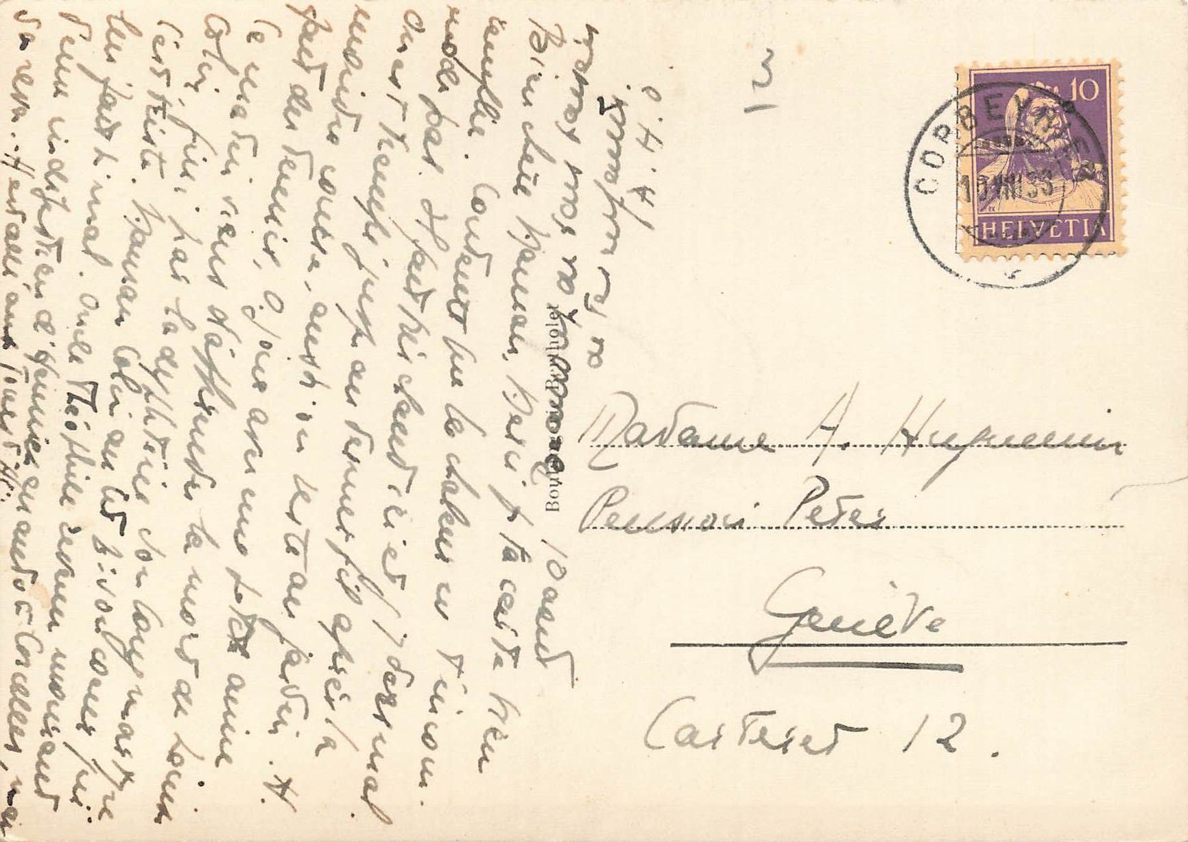Cartes postales: St.595 Corbeyrier "VD" G – D'occasion à Biasca par Blenio71 1