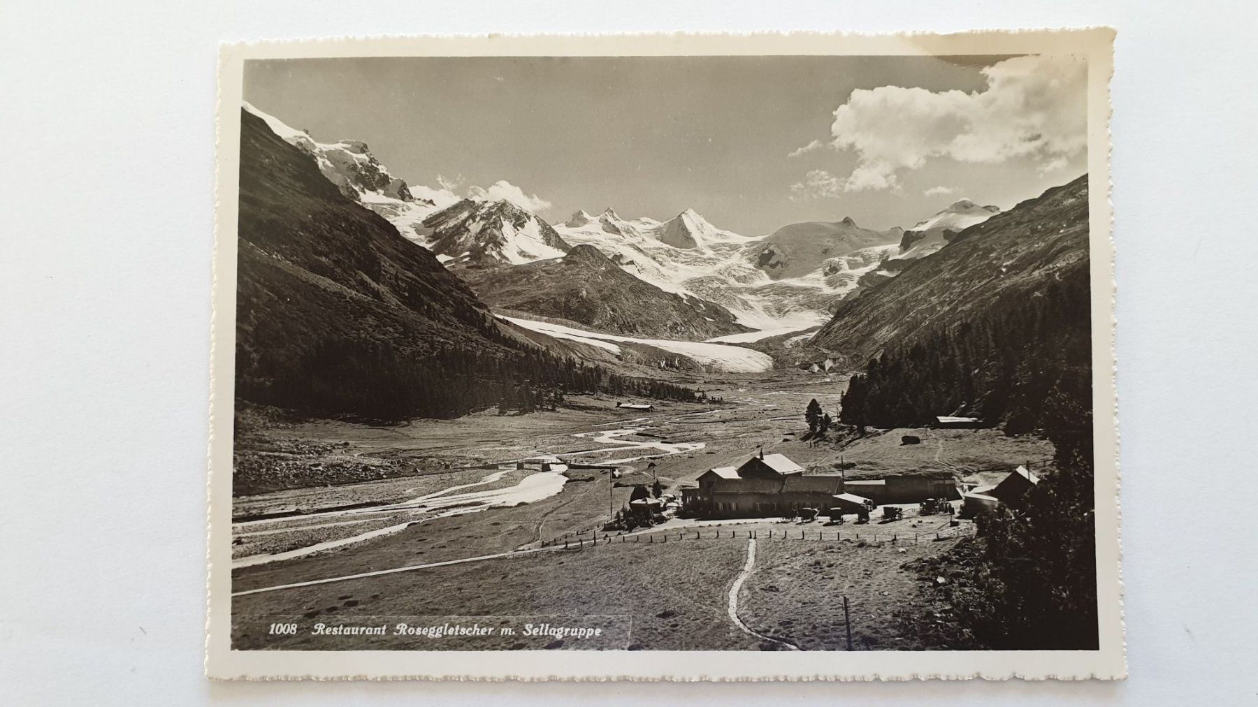 Cartoline postali: Roseggletscher. Oberengadin. Graubünden. 3 Ansichtskarten. – Usato da Goldach venduto da armando_r 4