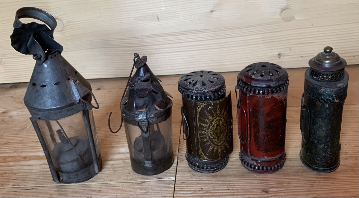 Lampade: Lot Kerzenlaternen und Petrollampen – Usato da Goldingen venduto da Bergler012 5