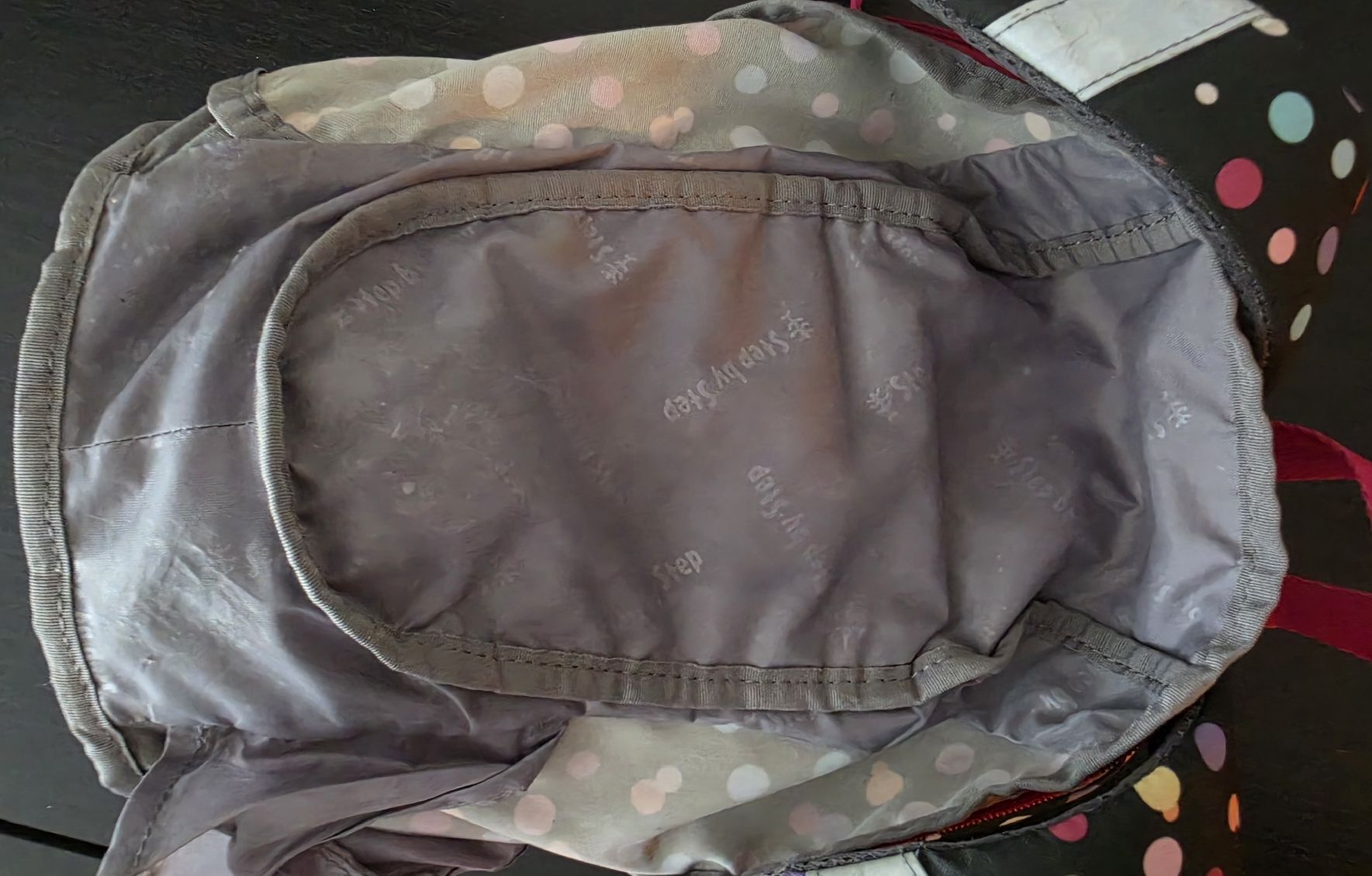 Kindertaschen: Kinderrucksack Step by Step Punkte Pferde Motiv gebraucht – Gebraucht aus Rupperswil von Franci_buerge93 4