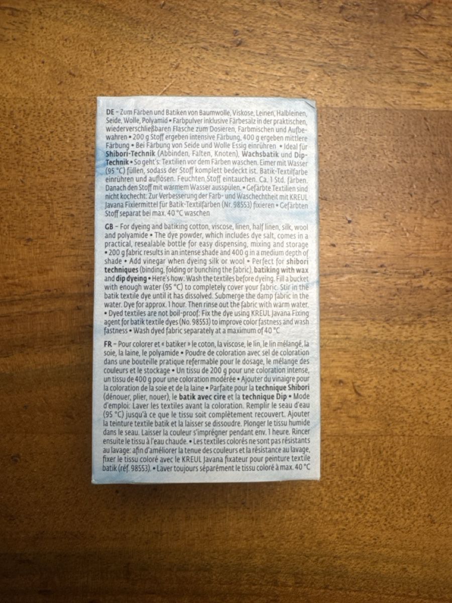 Bastelsets: Set zum Batikfärben – Neu (gemäss Beschreibung) aus Horgenberg von pagi_11 2