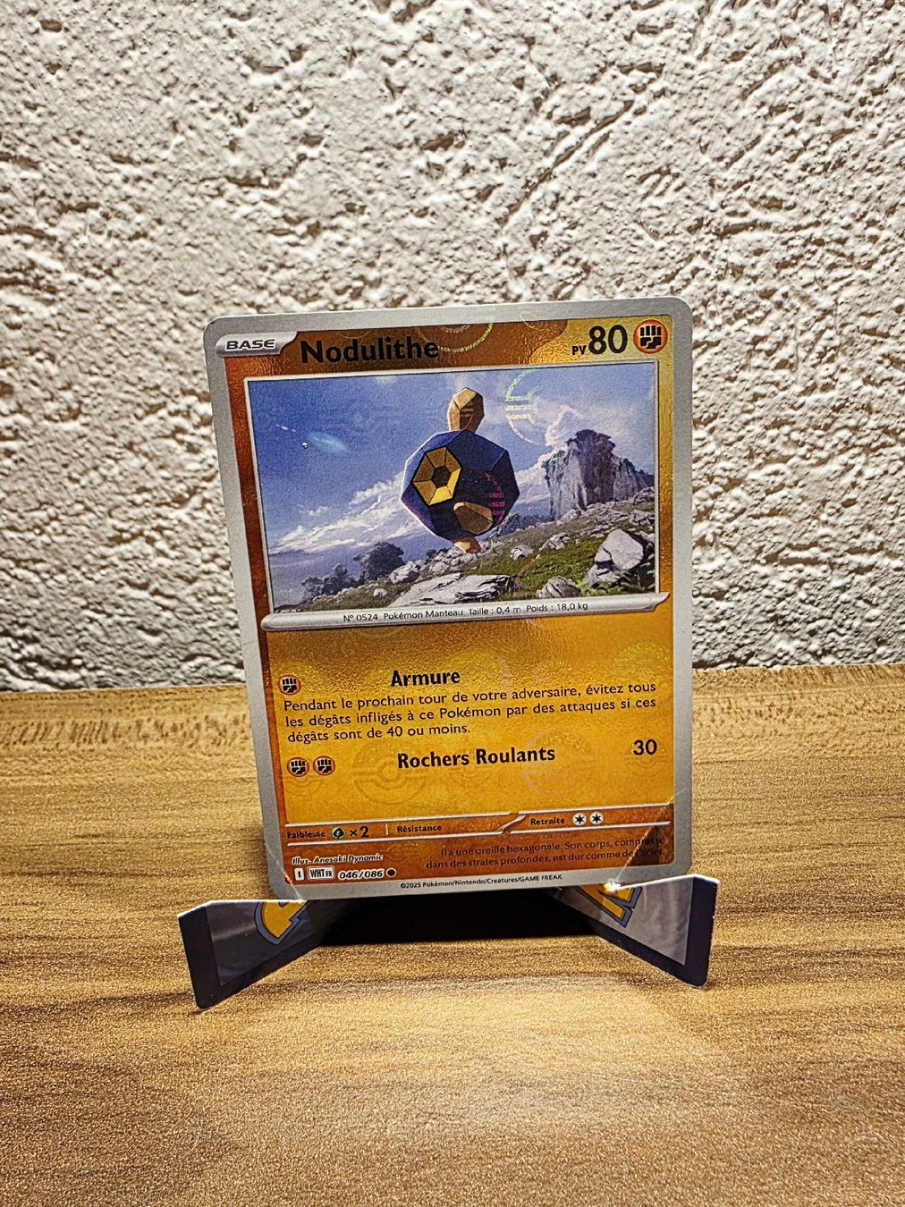 Pokémon Carte collezionabili: Nodulithe Pokeball Reverse 046/086 Flamme Blanche – Nuovo (secondo la descrizione) da Turin (Salins) venduto da Meeelll01