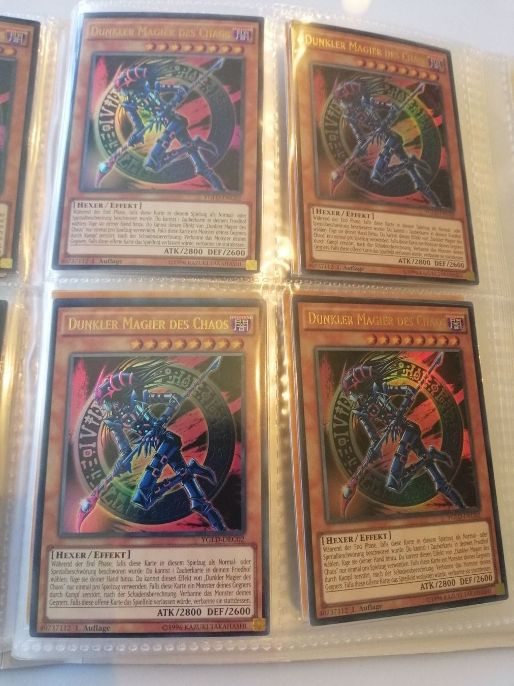 Yugioh Carte collezionabili: Dunkler Magier des Chaos 1.Edition Mint – Nuovo (secondo la descrizione) da Boswil venduto da ShoppingCenterCity 8