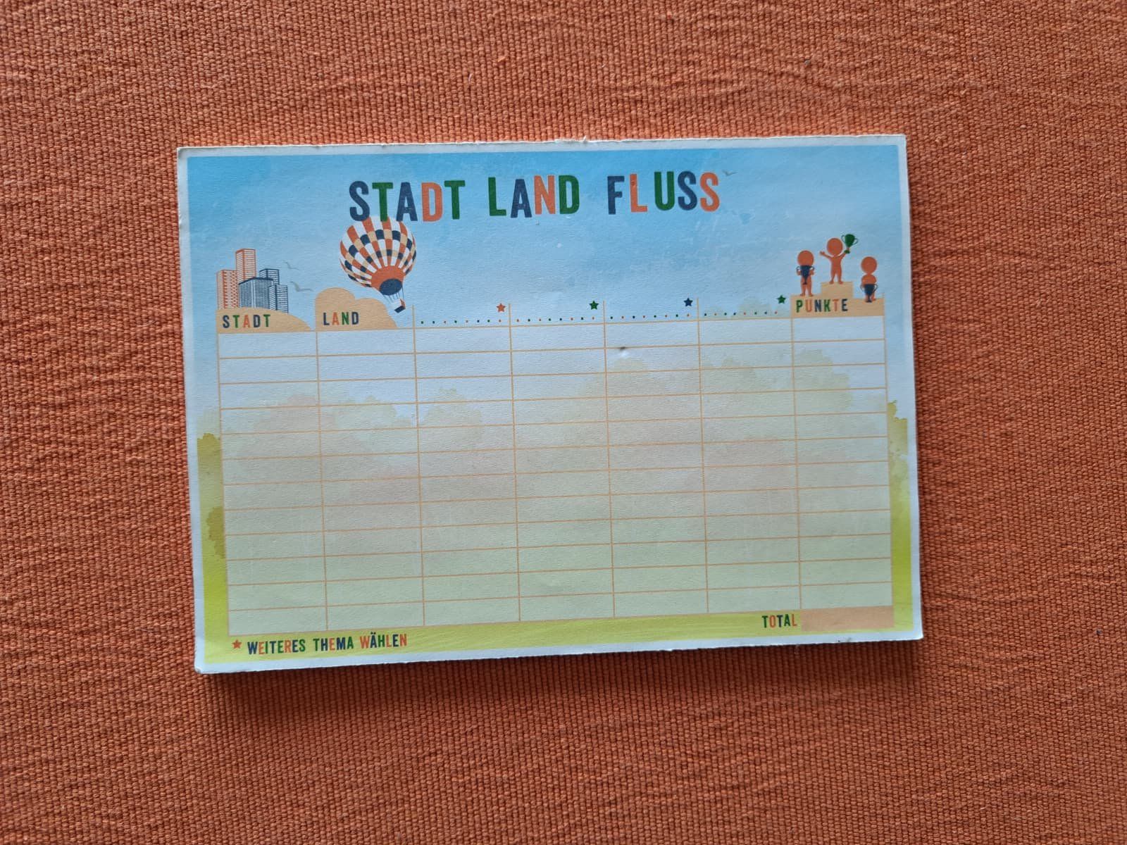 Jeux: Stadt Land Fluss Block – D'occasion à Biel-Benken BL par Salomonssiegel