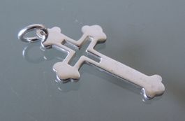 Silber 925 Kreuz Anhänger