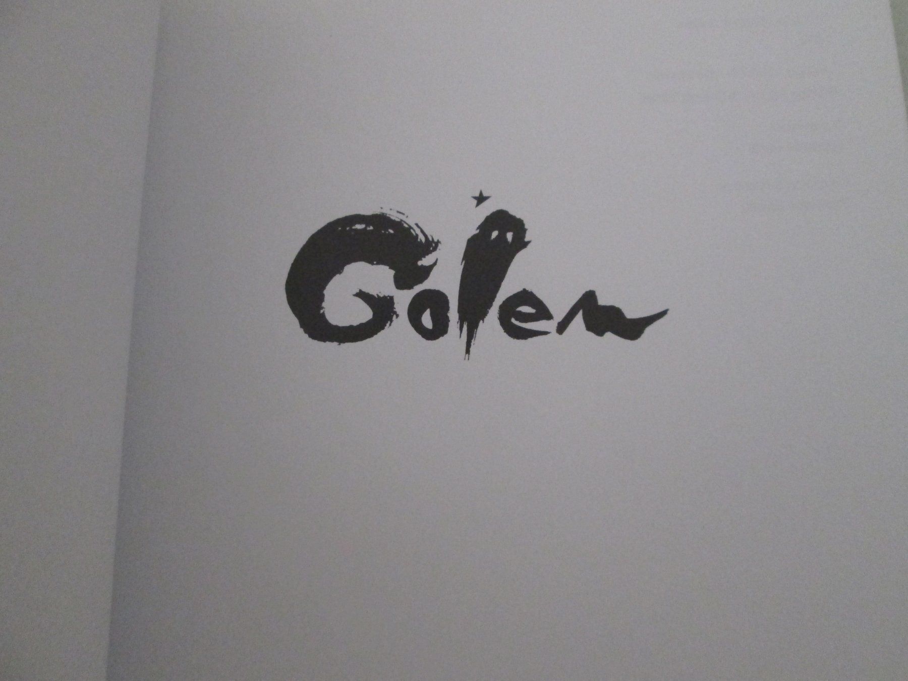BD: Golem – D'occasion à Neuchâtel par Dualseele 1
