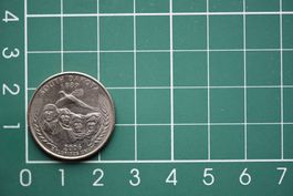 währung usa quarter dollar south dakota 2006