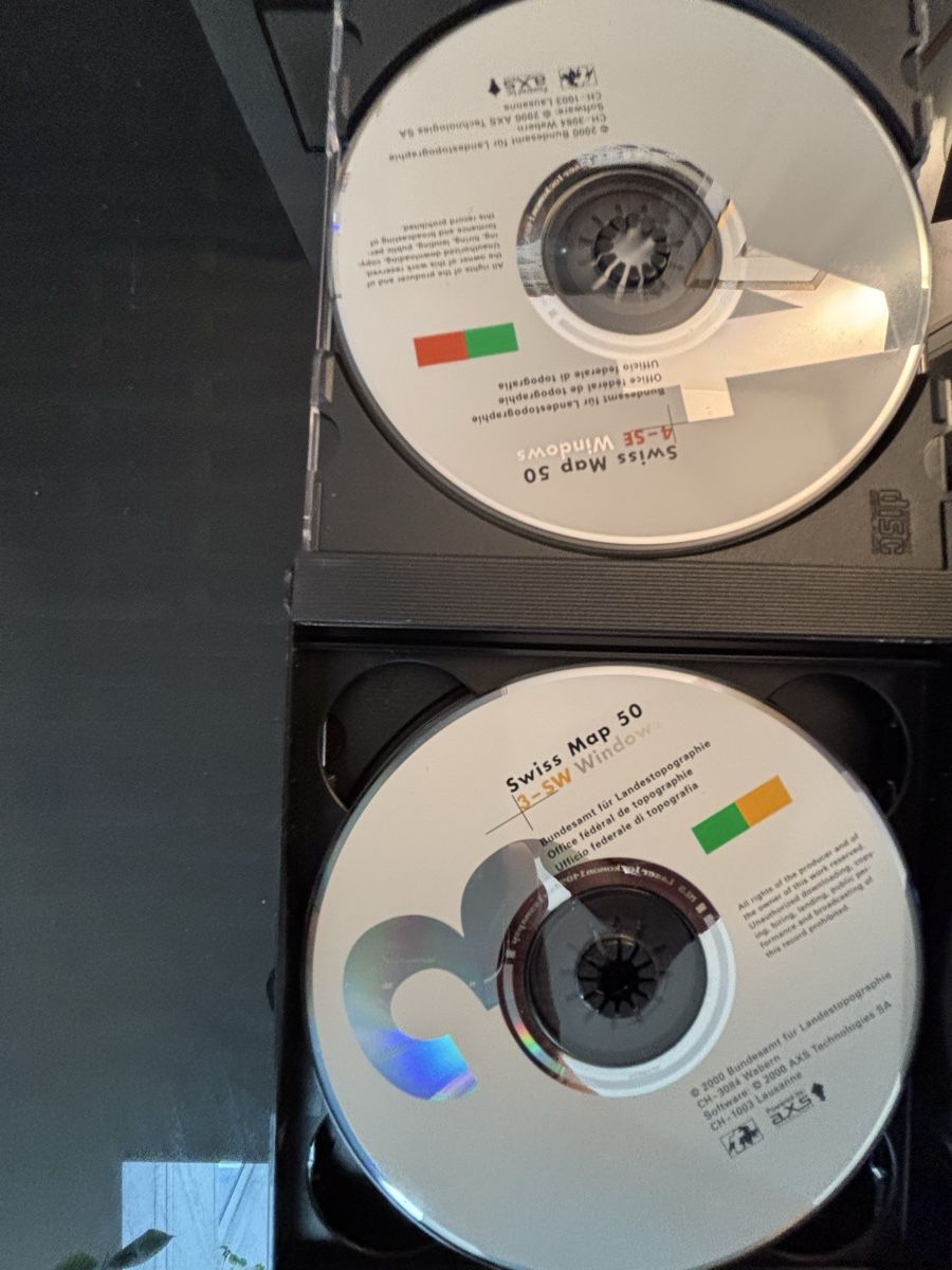 Software: Swiss Map 50 1-4 CH Windows CD-ROMs neuwertig – Usato da Zürich venduto da mbi_5bsz 4