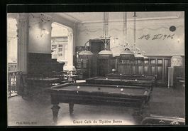AK Berne, Grand Café du Théâtre, 1906