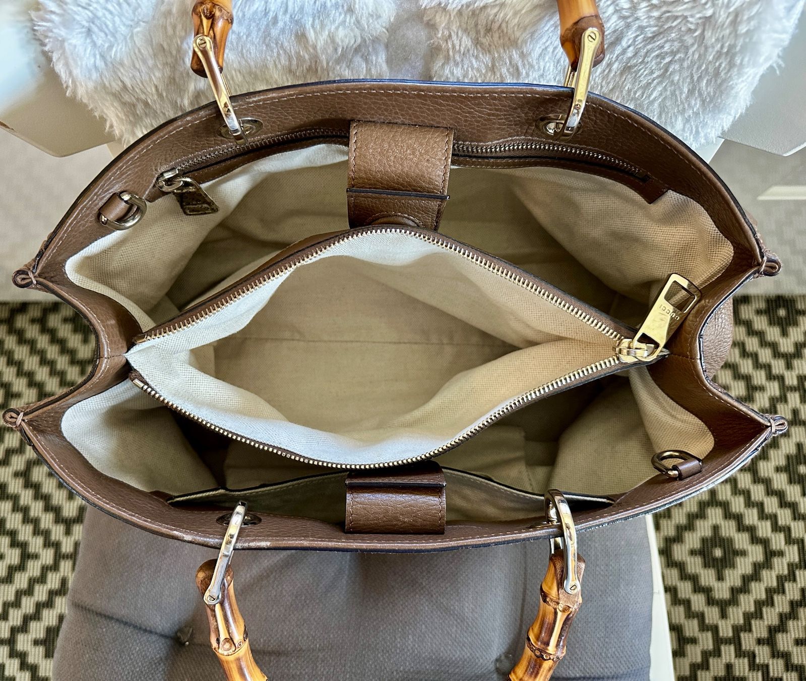 Gucci Borse da donna: Gucci Bamboo Shopper médium – Usato da Verbier venduto da gue_mmv5 7