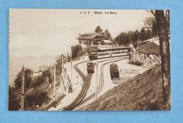 Glion - La Gare - Bahnhof - Chemin de Fer - Geleiseanlage