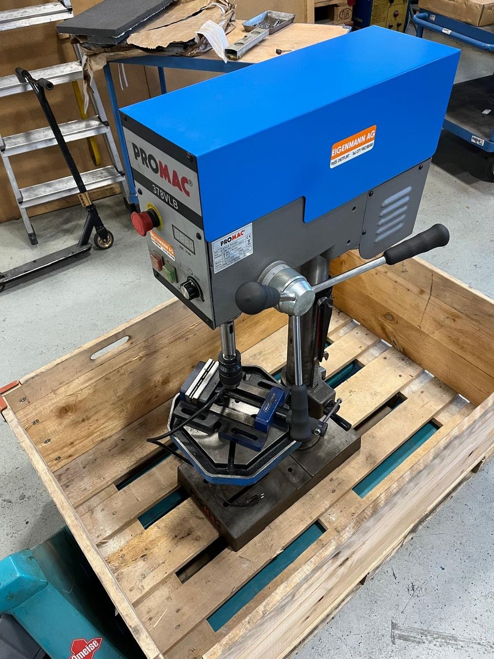 Promac Bohrmaschinen: Ständerbohrmaschine Promac – Gebraucht aus Affeltrangen von Ottmech 3