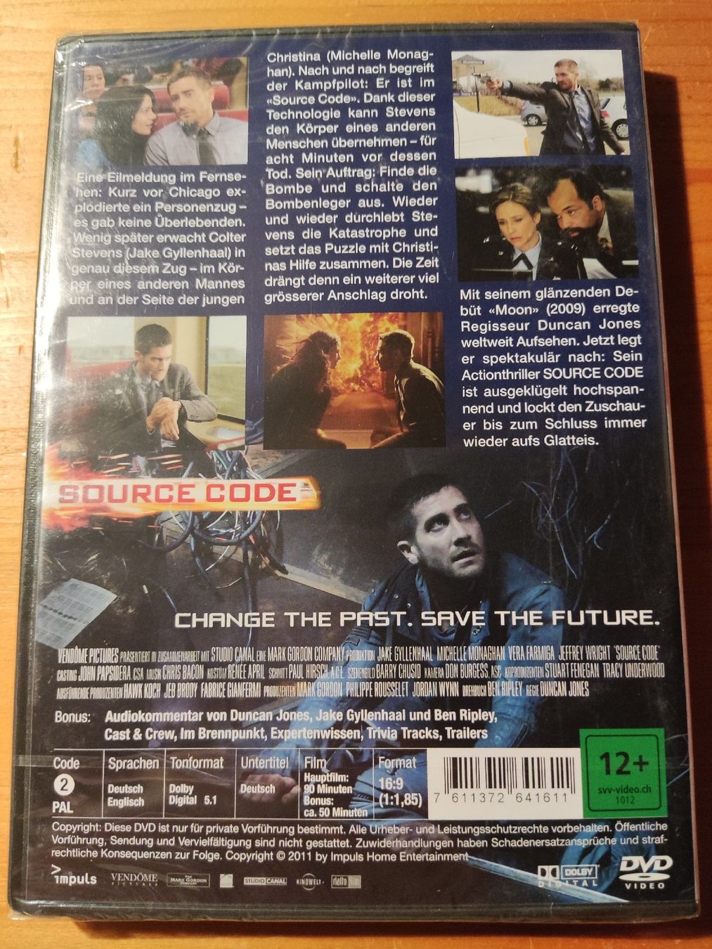 Tutti i DVDs: Source Code MIT Jake Gyllenhaal (DVD) NEU und OVP – Nuovo e nell'imballaggio originale da Oberembrach venduto da giu_7ksd 1